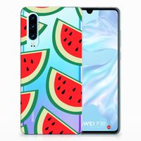 Huawei P30 Siliconen Case Watermelons