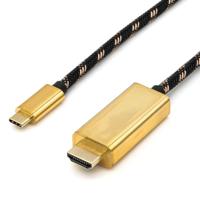 ROLINE 11.04.5844 USB grafische adapter 3840 x 2160 Pixels Zwart, Goud - thumbnail