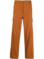 Kenzo pantalon droit à poches cargo - Marron - thumbnail