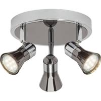 Brilliant Jupp G18334/76 Plafondspot LED GU10 7.5 W Chroom, Zwart