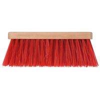 Talen tools bezem rood 28 cm - thumbnail