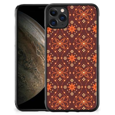 Apple iPhone 11 Pro Bumper Case Batik Brown