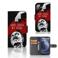 Apple iPhone 12 Mini Portemonnee Hoesje Zombie Blood - thumbnail