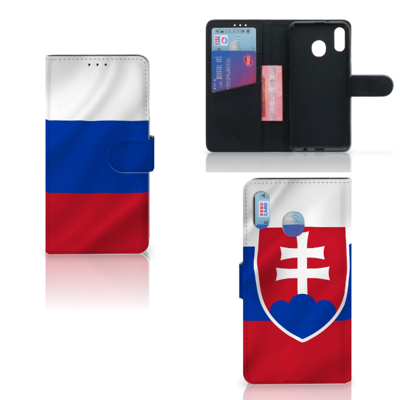 Samsung Galaxy M20 Bookstyle Case Slowakije Samsung Galaxy M20 Bookstyle Case Slowakije