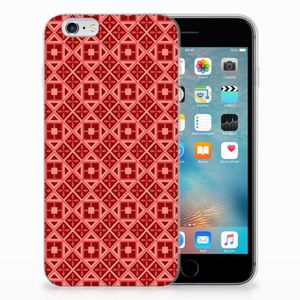 Apple iPhone 6 | 6s TPU bumper Batik Rood