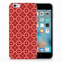 Apple iPhone 6 | 6s TPU bumper Batik Rood - thumbnail