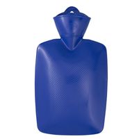 Warmwaterkruik blauw 1,8 liter   -