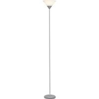 Brilliant Vloerlamp Spari Led 180cm metaalgrijs met wit G98810/05