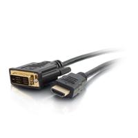 C2G - Videokabel - enkele verbinding - HDMI / DVI - DVI-D (M) naar HDMI (M) - 1.5 m - dubbel afgeschermd