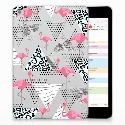 Apple iPad Mini 4 | Mini 5 (2019) Back Case Flamingo Triangle Apple iPad Mini 4 | Mini 5 (2019) Back Case Flamingo Triangle