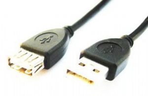 Gembird 3m USB 2.0 A M/FM USB-kabel USB A Zwart