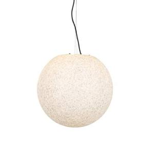 QAZQA Moderne buiten hanglamp grijs 45 cm IP65 - Nura