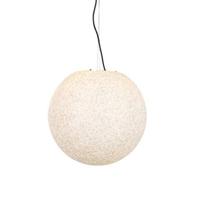 QAZQA Moderne buiten hanglamp grijs 45 cm IP65 - Nura - thumbnail