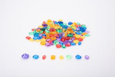 TickiT 73123 Translucent Colour Jewels - Motor Skills - Maths Toy - Tellers, Tellen, Overeenstemming, Sorteren, Patronen