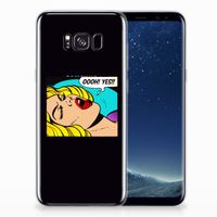 Samsung Galaxy S8 Plus Silicone Back Cover Popart Oh Yes - thumbnail