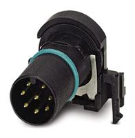 Phoenix 1437038 connector, m12ms8con-l90shsco
