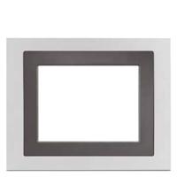 Siemens 5WG15888AB12 Frame 1-voudig Aluminium Schakelmateriaal - thumbnail