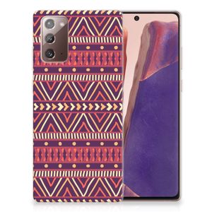 Samsung Note 20 TPU bumper Aztec Paars