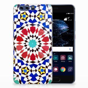 Huawei P10 Plus TPU Siliconen Hoesje Mozaïek