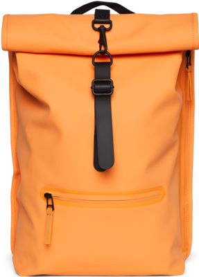 Rains Buckle Rolltop rugzak (Basiskleur: oranje, Type logo: nieuw Rains logo) Rains Buckle Rolltop rugzak (Basiskleur: oranje, Type logo: nieuw Rains logo)