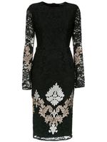 Olympiah lace Lua midi dress - Noir