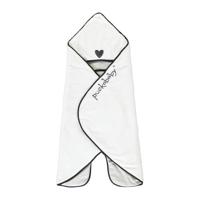 Puckababy The Gogo Newborn 0/7 mnd Teddy Moscow wikkeldeken wit
