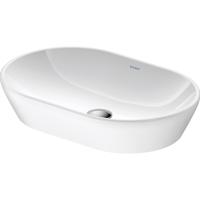 Duravit D-Neo opzetwastafel 60x40x12.5cm zonder kraangat met Wondergliss keramiek Wit 23726000701