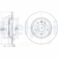 Remschijf BG3518 - thumbnail