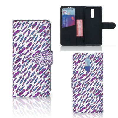 Nokia 3.2 Telefoon Hoesje Feathers Color