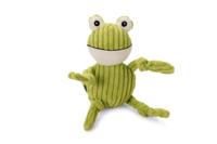 Beeztees Frosch Froggi - Hondenspeelgoed - ribstof - groen - 30 x 11 x 8,5 cm