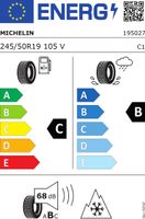 Michelin Pilot alpin 5 suv * zp 245/50 R19 105V MIM2455019VALP5SUVB - thumbnail