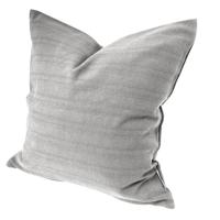 Bio-kussenhoezen, set van 2, zilver 40 x 40 cm