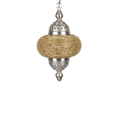 Oosterse Hanglamp Arabesque 49 cm 1 Lichts Goud