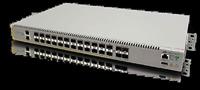 AT-IE510-28GSX-80 | 24 x 100/1000X SFP, 4x 1/10G SFP+, -40°C to 75°C , Internal PSU