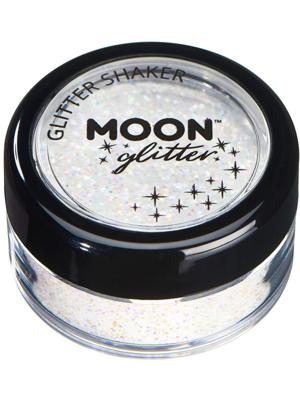 Moon Glitter Pastel Wit