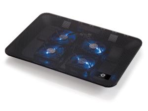 Conceptronic Kühlende Notebook-Unterlage mit 4 Lüftern Cooling-pad voor laptop