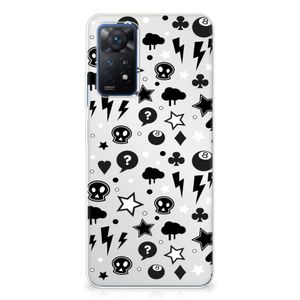 Silicone Back Case Xiaomi Redmi Note 11 Pro 5G Silver Punk