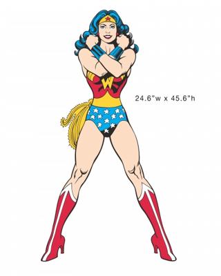 RoomMates muurstickers Wonder Woman vinyl 19 stuks RoomMates muurstickers Wonder Woman vinyl 19 stuks