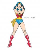 RoomMates muurstickers Wonder Woman vinyl 19 stuks