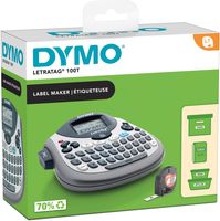 Dymo beletteringsysteem LetraTag LT-100T, inclusief 1 LT-tape, azerty - thumbnail