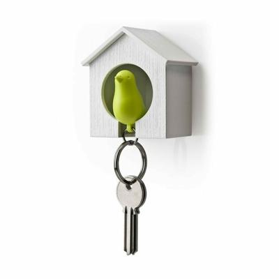 Sparrow Sleutelhanger - Wit/Groen