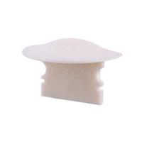 Reprofiel eindkap F-ET-02-12, 2 stuks, 27 mm, wit 978640