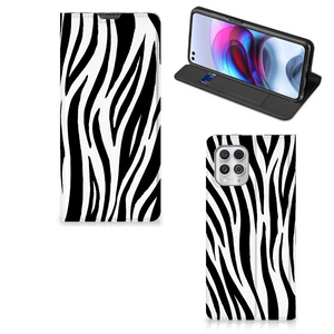 Motorola Moto G100 Hoesje maken Zebra