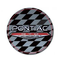 Pontiac GTO Zwaar Metalen Bord - thumbnail