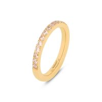 Melano Friends Ring Saddy Champagne Goud - thumbnail