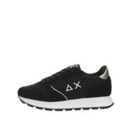 Sneaker running Sun68 Ally glitter textile in suede / tessuto nero donna D25SU08 Z44204 40