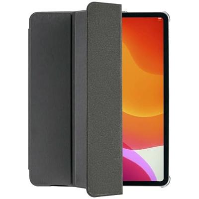Hama Hoes voor iPad Pro 2020/2021 12,9 inch (openklapbare case voor Apple tablet, beschermhoes met standaard functie en penvak, transparante achterkant, magnetische cover) zwart