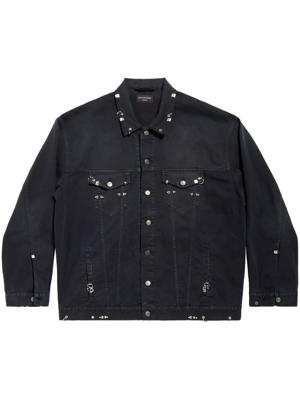 Balenciaga Denim jack - Zwart