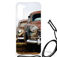 Samsung Galaxy S23 Plus Anti-shock Hoesje met foto Vintage Auto - thumbnail