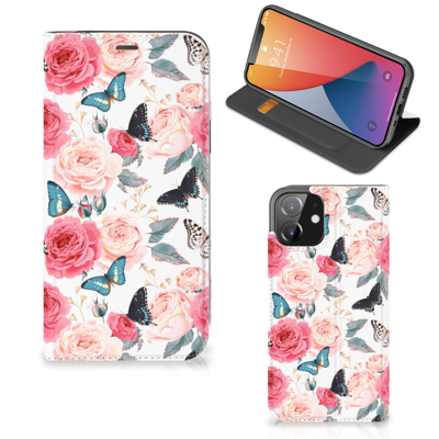 iPhone 12 | iPhone 12 Pro Smart Cover Butterfly Roses iPhone 12 | iPhone 12 Pro Smart Cover Butterfly Roses